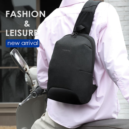 Tigernu RFID Anti theft Chest Bags Waterproof Men Light Weight Crossbody Bag Male Chest Bag Fashion High Quality Zipper