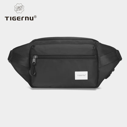igernu T-S8621 men waterproof fashion belt fanny waist bag money clip shoulder daily chest bag