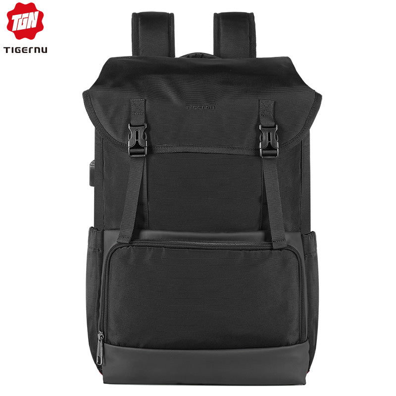 Sac à dos Tigernu pour homme/femme, imperméable, avec chargement USB et compartiment pour ordinateur portable