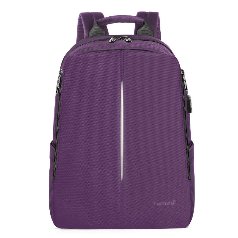 Tigernu backpack for men and women, fashionable casual lightweight laptop backpack, with USB charging, backpack, student luggage