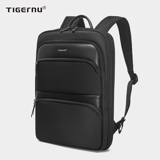 Lifetime warranty, expandable men's backpack, ultra-thin travel backpack, men's waterproof laptop bag 15.6 inches, men's Mozilla bag