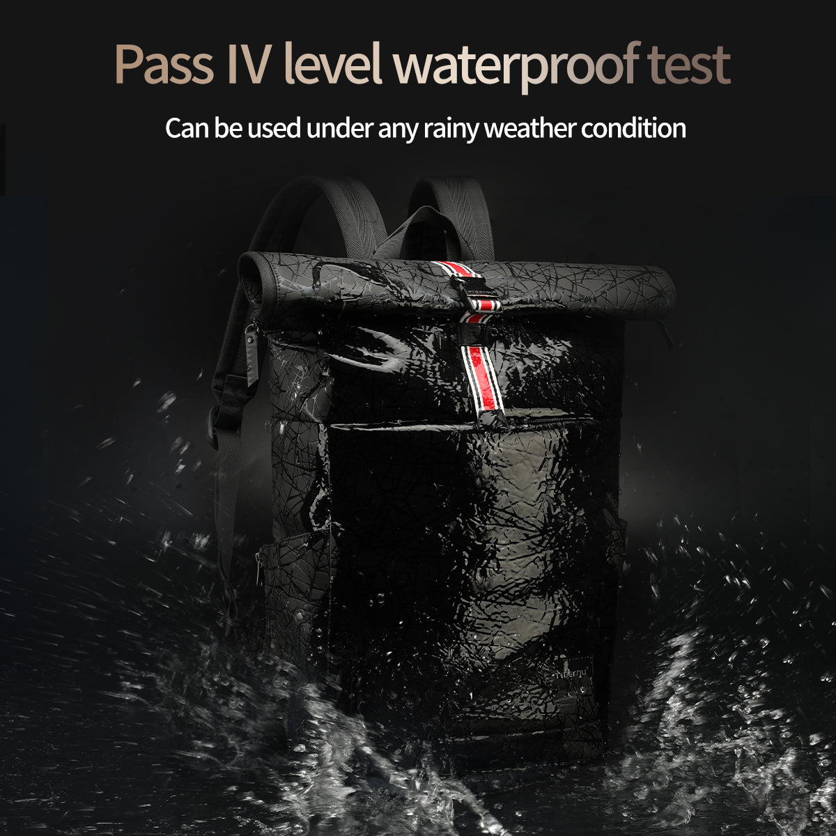 Sac à dos de luxe pour ordinateur portable 15,6 pouces pour homme, sac à dos d'école à la mode et spacieux, avec corbeau et chargement USB, sac à main