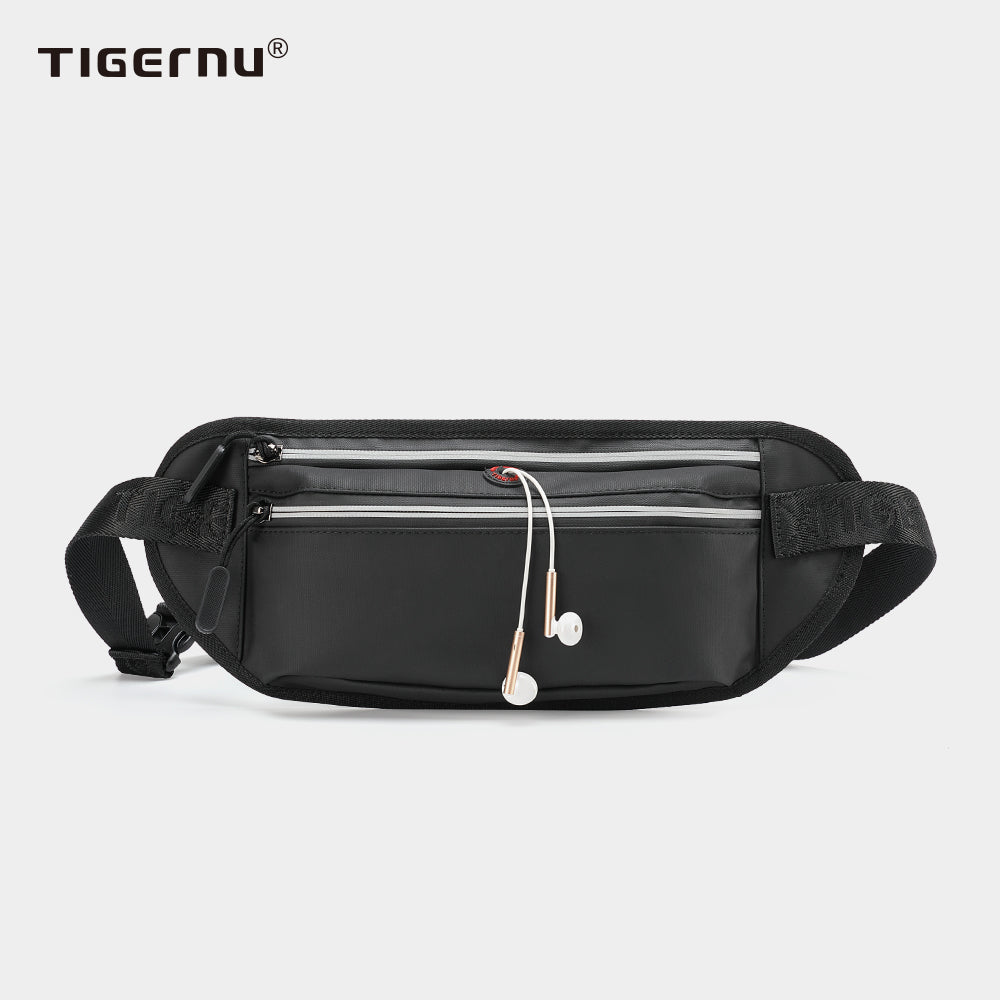Tigernu 2021 New Men Waist Bag Young College Students Travel Men