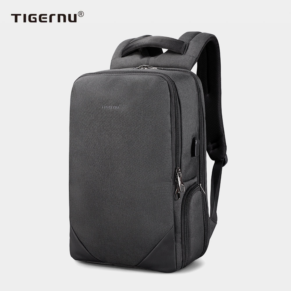 2017 tigernu anti-theft usb charging men 15.6inch laptop backpack Tigernu New Fashion15.6" Laptop Backpack USB Charging Backpack Men Waterproof Travel Anti theft Male Backpack Casual Schoolbags