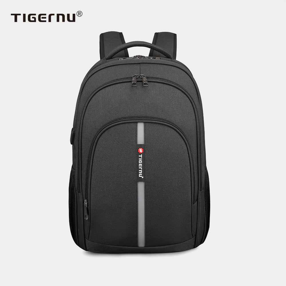 antonio the best anti-theft usb charging travel backpack AAA Corporate l Classic Black Zippered side pocket with interior mesh pocket Amazon.com: AMBOR Travel Laptop Backpack,17.3