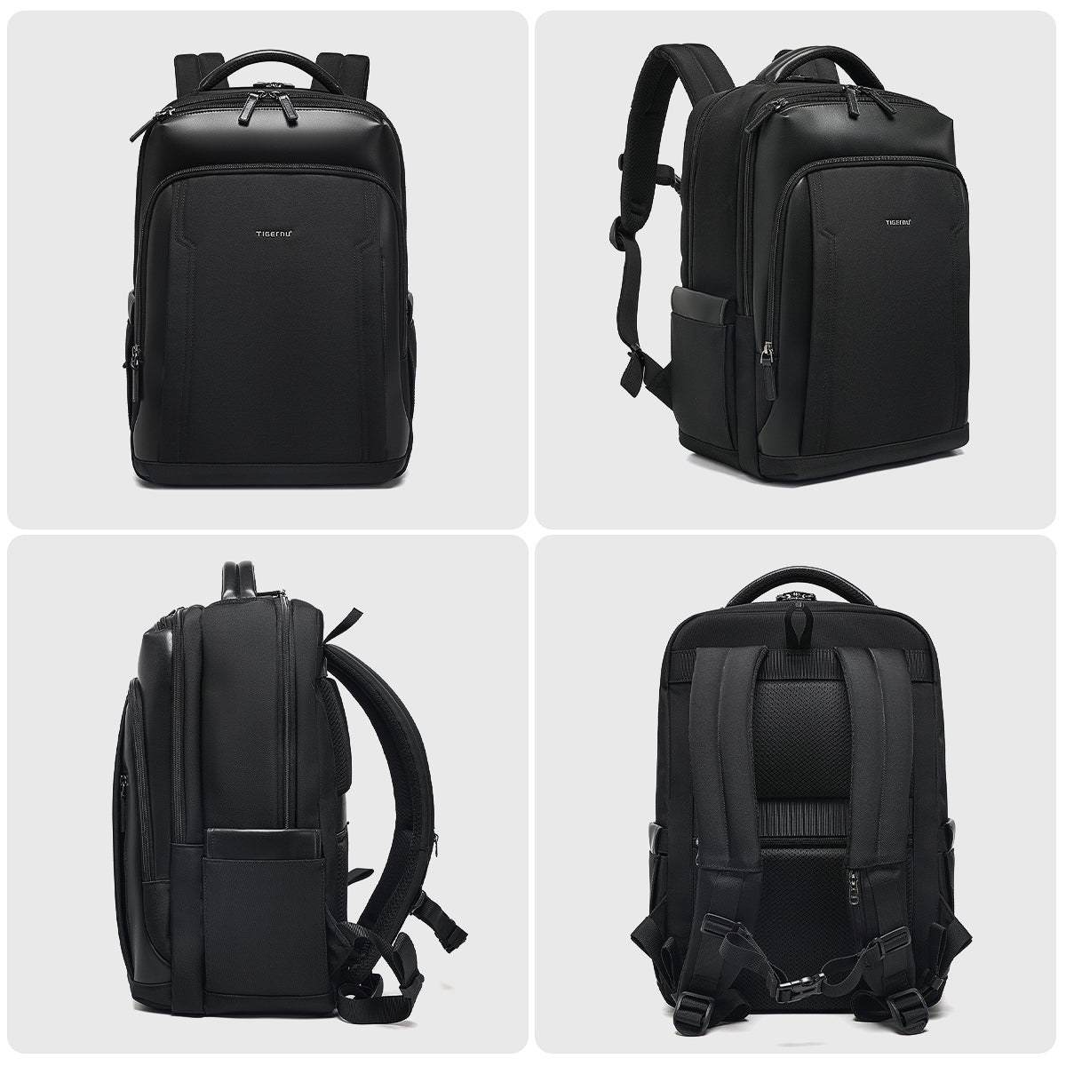 Double layer men's backpack, lifetime warranty, laptop backpack 15.6 inches, travel bag, designer men's backpack, classic series