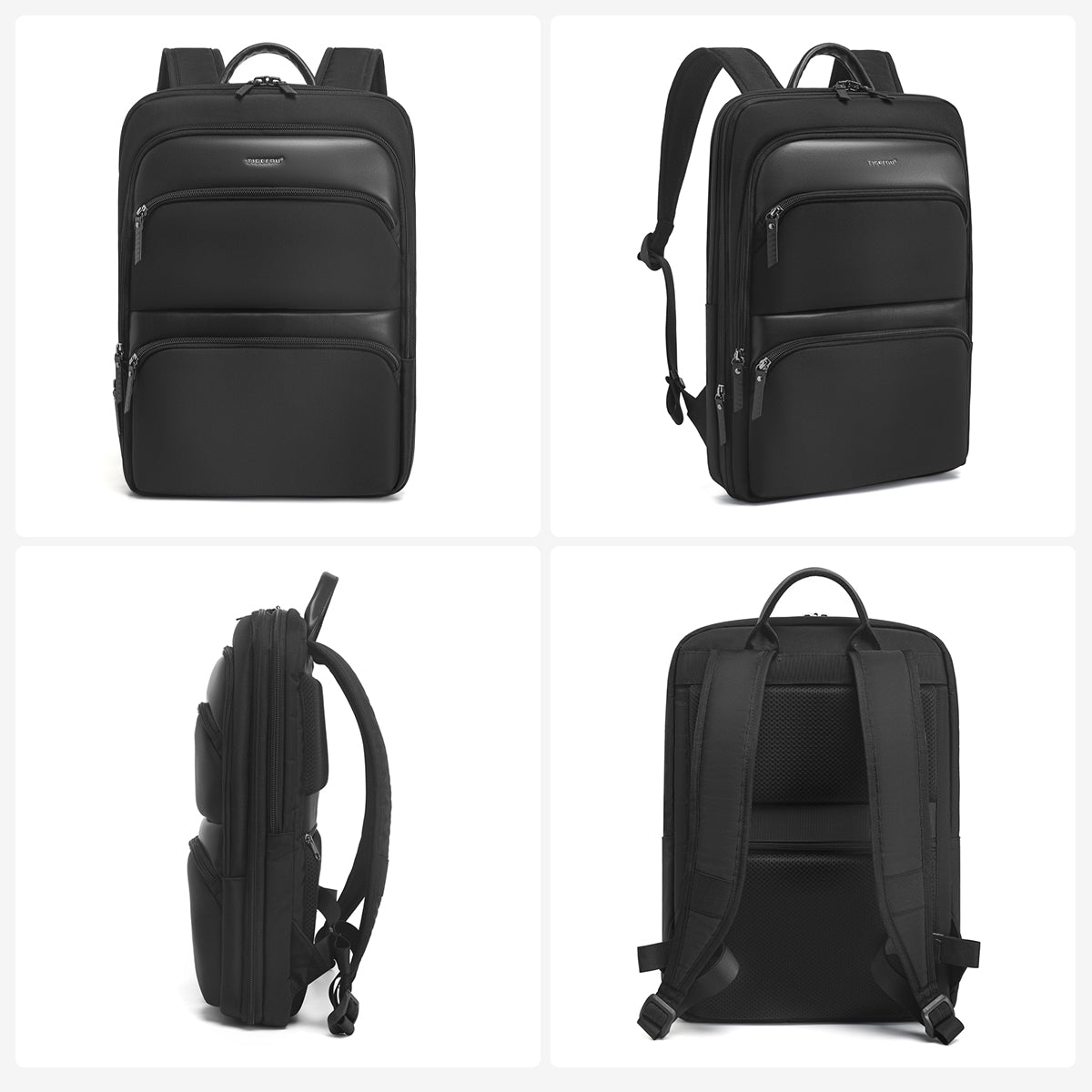 Sac à dos extensible pour homme, sac à dos de voyage ultra-fin, sac étanche pour ordinateur portable 15,6 pouces, sac Mozilla pour homme, garantie à vie