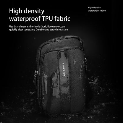 Lifetime Warranty TPU Waterproof Men’s Shoulder Bag Fashion Lightweight Sling Bags Mini Casual Crossing Bag For Phone Banana Bag