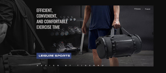 TIGERNU T-N1051 Premium gym bag for weightlifting with separate shoe compartment, multiple pockets, and durable construction perfect for serious weightlifters and fitness enthusiasts