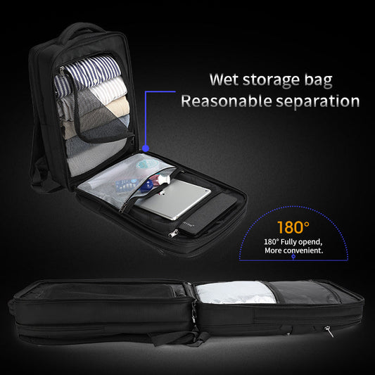 Meet the Future of Travel: TIGERNU T-B3982 Suitcase-Style Laptop Backpack