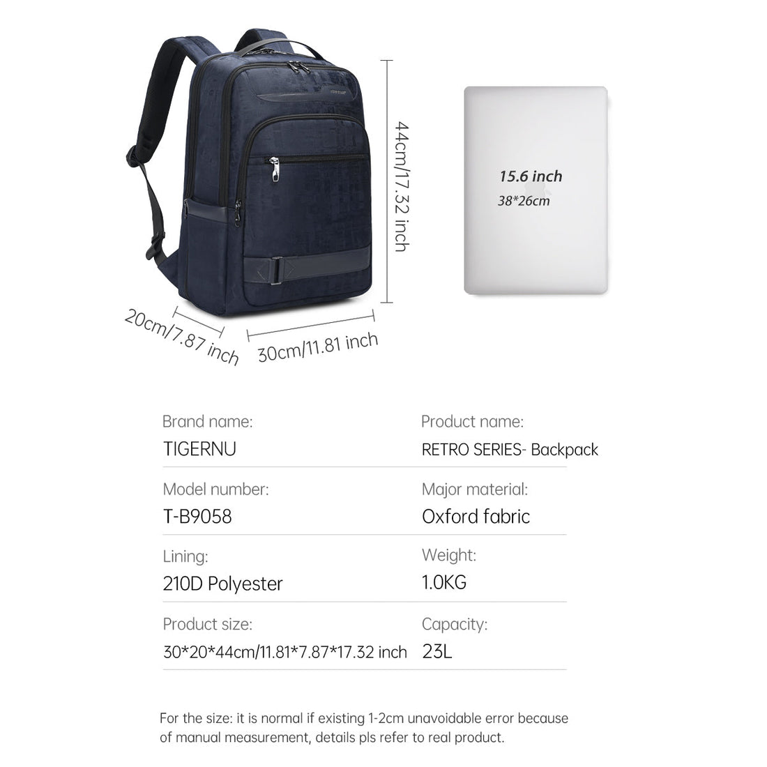 Discover why the TIGERNU T-B9058 laptop backpack has become the perfect daily essential for work and study. Features smart storage design, premium fabric upgrade, and fits up to 15.6 inch laptops.
