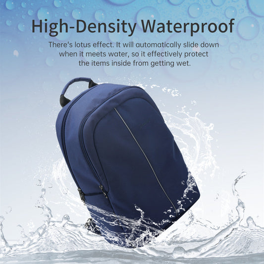 Discover the TIGERNU T-B9017 laptop backpack with reflective strips design for enhanced safety, 19L large capacity, and multi-layer organization. Perfect for safe daily commuting and student use.