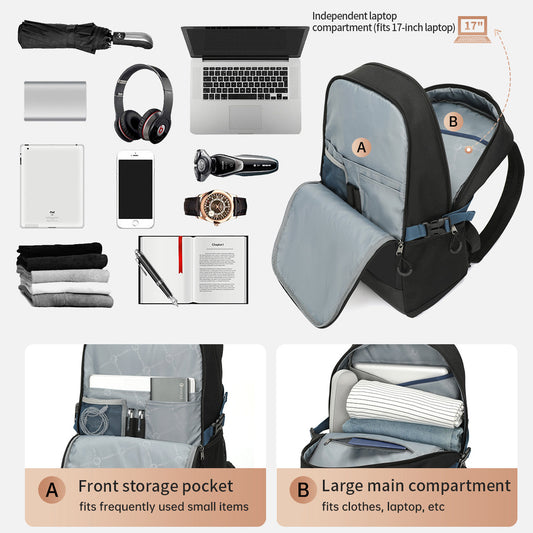 Discover the Perfect Large Capacity Laptop Backpack T-B9021 for Modern Life