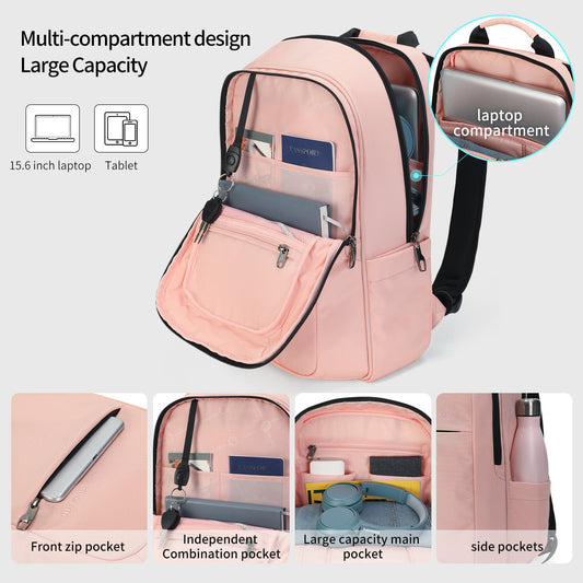 Discover the TIGERNU T-B3090B laptop backpack - the perfect blend of anti-theft security and student-friendly design. Featuring waterproof Oxford cloth, hidden security pockets, and smart organization for laptops up to 15.6 inches.