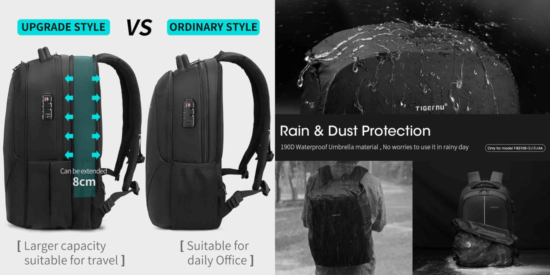 backpack with battery bank for charging laptop Travel Fits 17 Inch Computer & Tablet USB Port Black iPad or tablet and you dont have a power outlet or even your charging cable Dakimoe Fashion Teenage Girls' Backpack