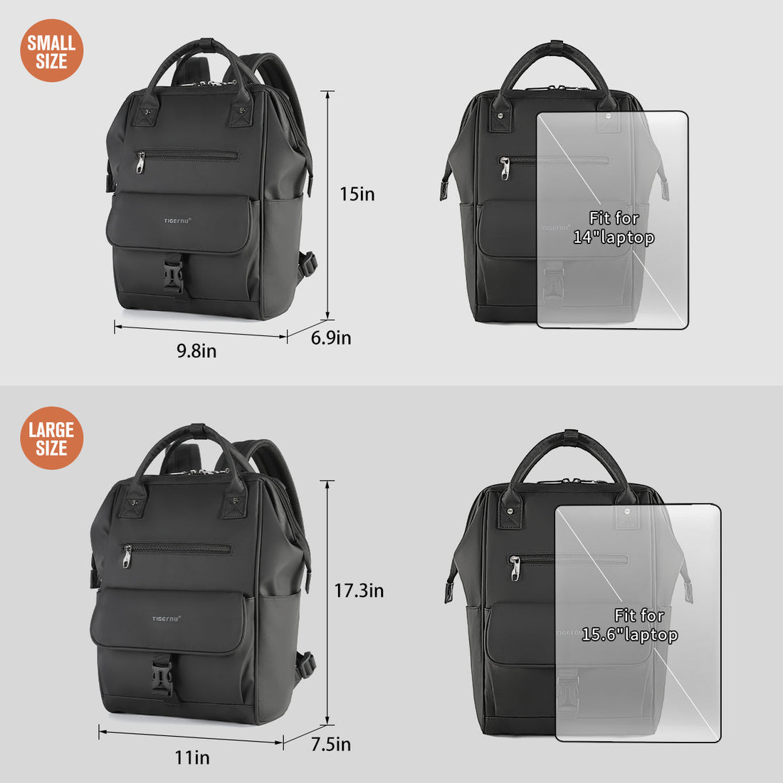 tigernu women backpack T-B3184TPU
