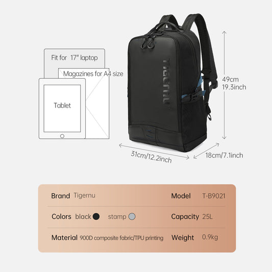Discover why the TIGERNU T-B9021 25L laptop backpack has become my go-to recommendation for daily commuters and students. With anti-theft features, perfect laptop compartment, and smart organization.