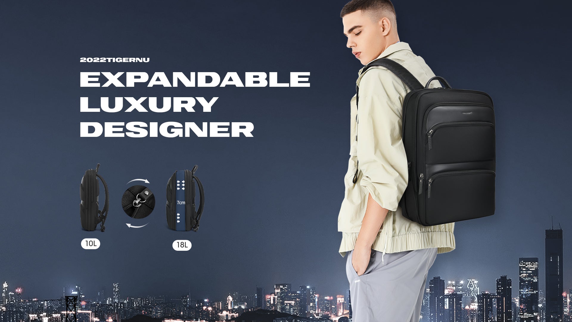 Expandable Laptop Backpacks: TIGERNU T-B9121 Adaptive Storage Guide