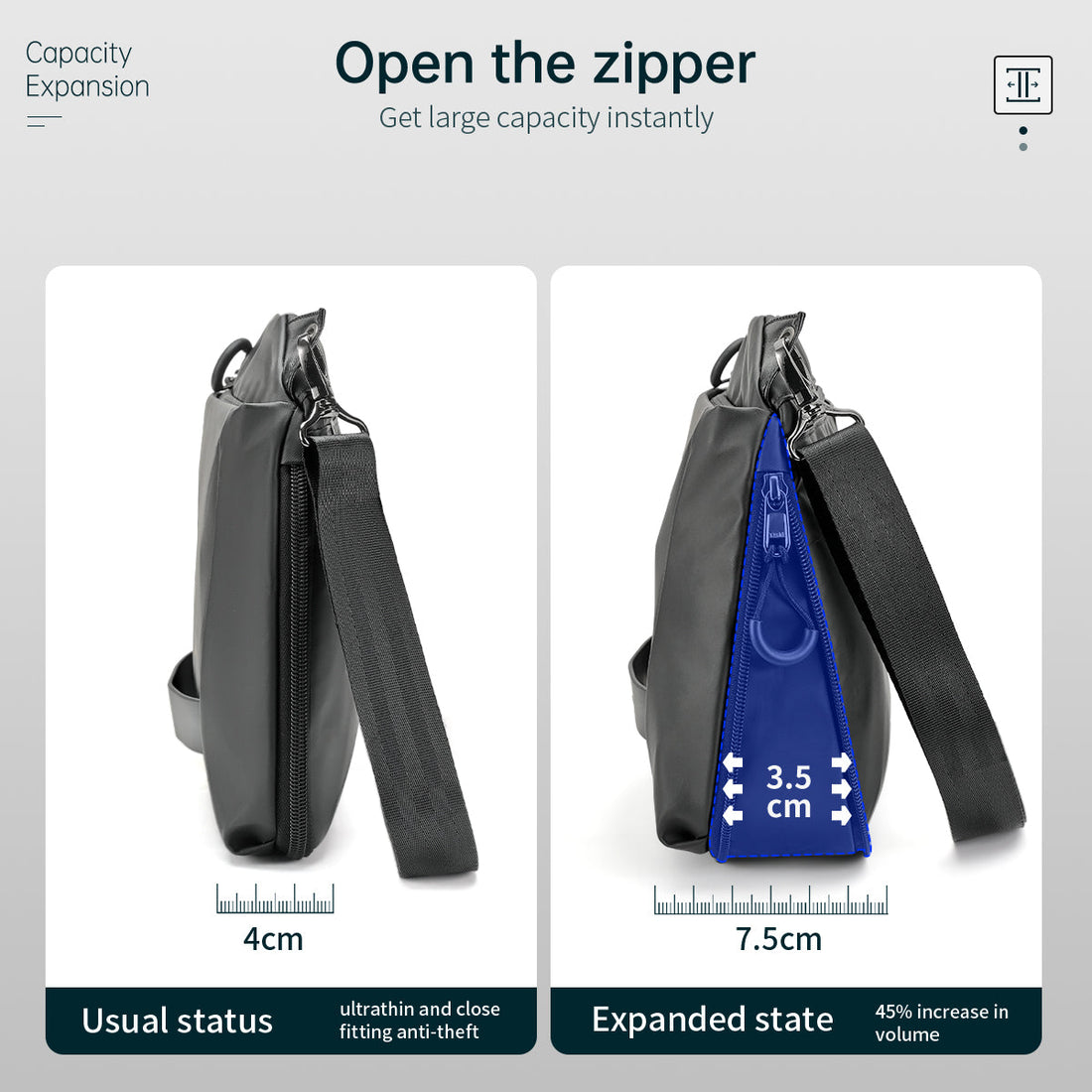 Innovative Crossbody Bag: TIGERNU T-S8359 Expandable Complete Guide