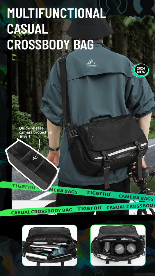 The Perfect Choice for Fashion and Convenience: TIGERNU Crossbody Bag Makes Commuting and Daily Life Easier