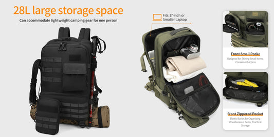 TIGERNU T-B9007B Multifunctional hiking backpack with laptop compartment, multiple pockets, and durable design perfect for outdoor adventures and remote work