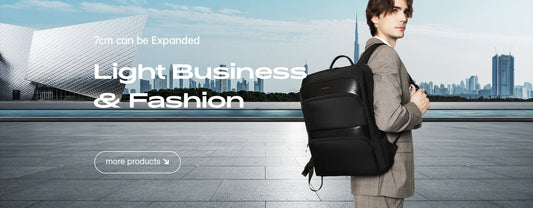 Professional business backpack with trolley sleeve and laptop compartment - TIGERNU T-B9121 work backpack
