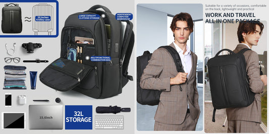 TIGERNU Sac à dos business T-B9600