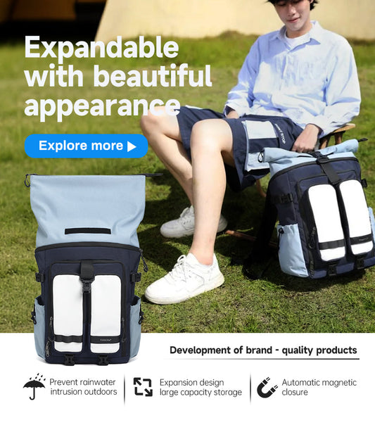 The Ideal Choice for Multifunctional and Ultra-Large Capacity: TIGERNU Leisure Backpack Perfect for Commuting and Students