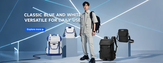 TIGERNU T-B9909 all weather backpack for daily use and travel, featuring laptop compartment, weather-resistant materials, and organized storage perfect for shopping at crowded tourist destinations during peak season