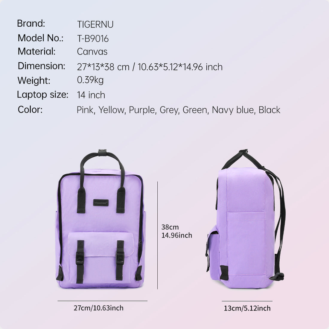 Discover the TIGERNU T-B9016 laptop backpack with innovative cross strap design, three wearing methods, and enhanced comfort features. Perfect for students and professionals seeking ergonomic daily carry solutions.