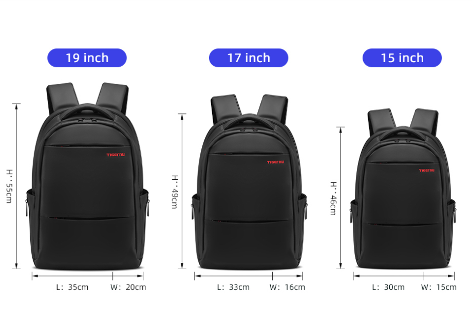 19 Inch Backpack Refrence Backpack Size Guide: How to Choose the Right Capacity – TIGERNU