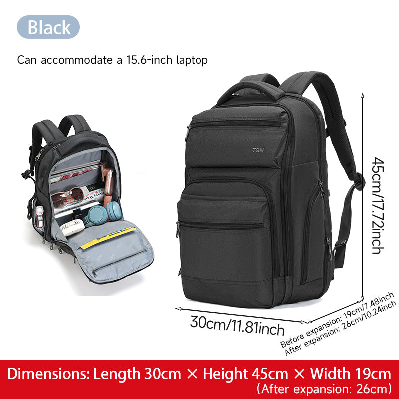 The Expandable Laptop Backpack That Grows With Your Needs: From 24L to 36L in Seconds