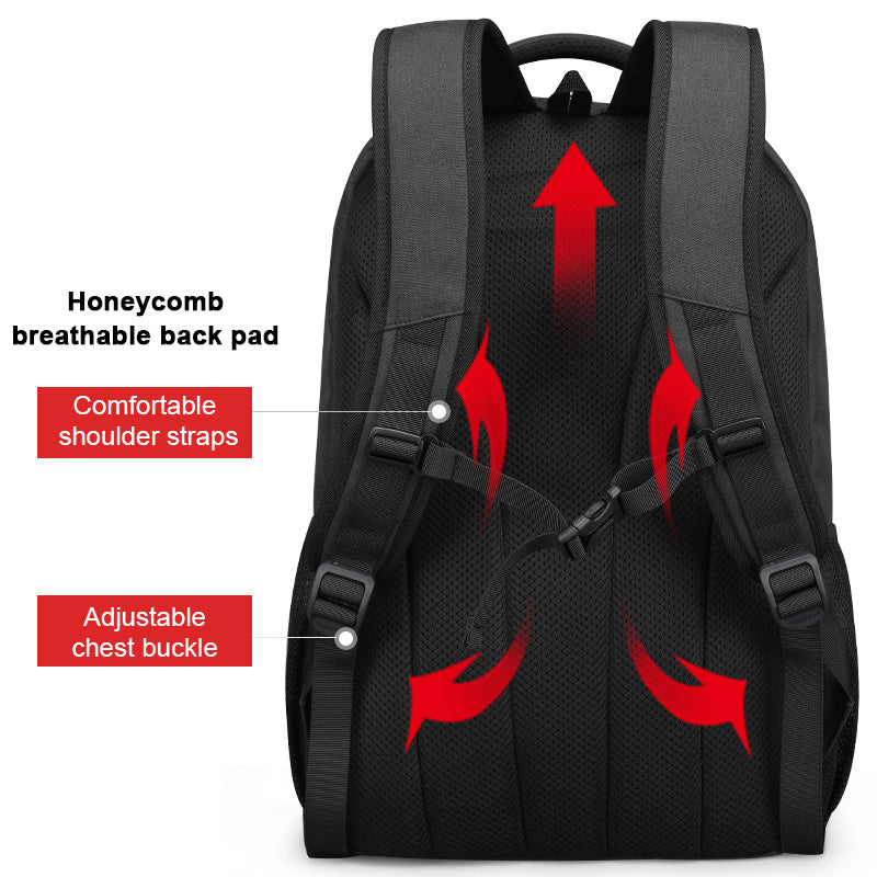 Tigernu New Large Capacity 15.6 inch Anti Theft Laptop Backpack Bags Waterproof Men's Backpack Travel Male Bag For Teenager