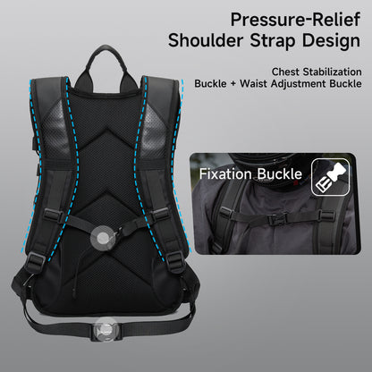 TIGERNU T-B9888 Waterproof Cycling Backpack 8L Full-Face Helmet Compatible