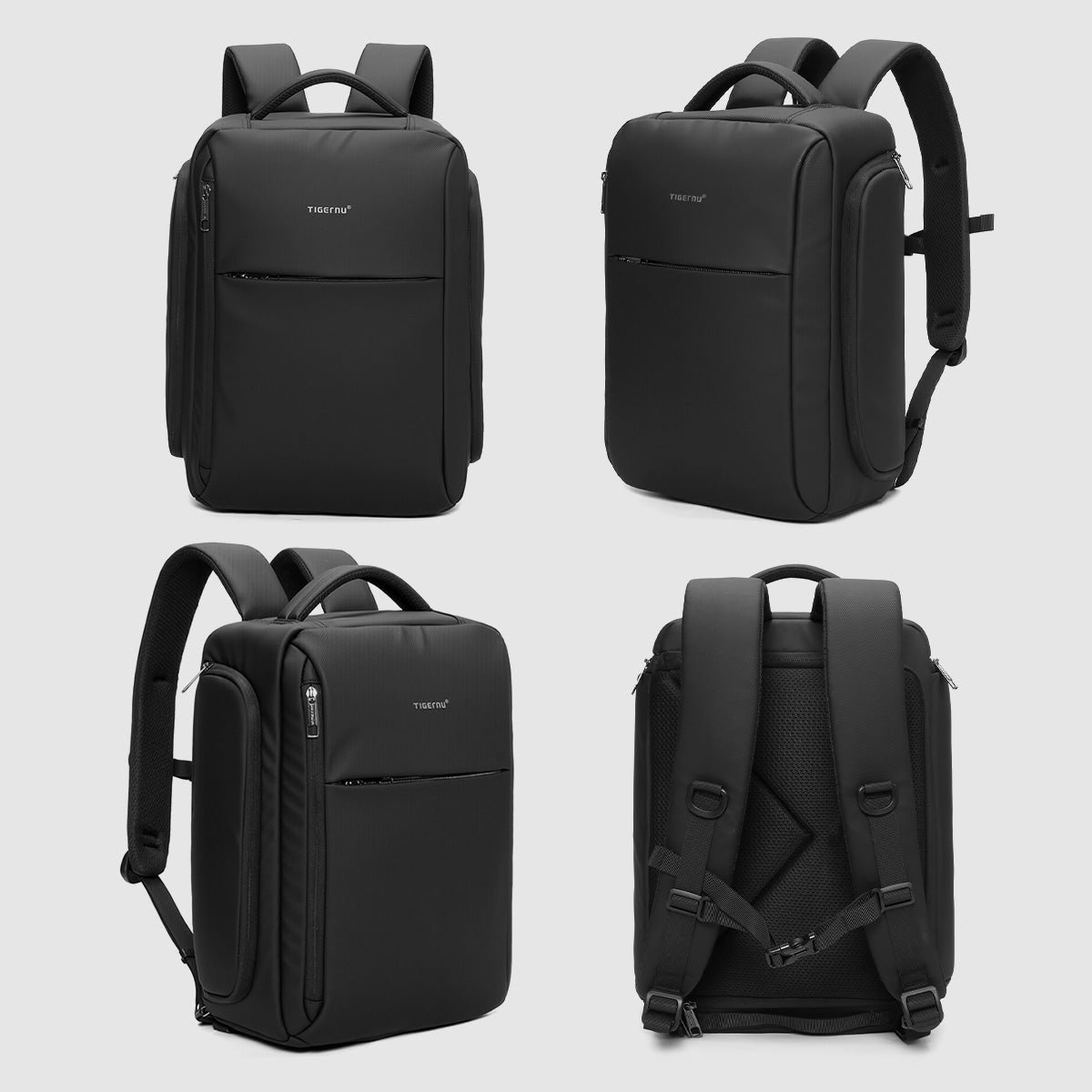 TIGERNU T-B91020 Professional Camera Backpack with Side Cache & Customizable Partitions