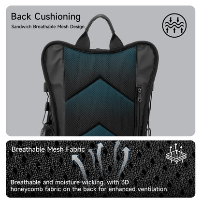 TIGERNU T-B9888 Waterproof Cycling Backpack 8L Full-Face Helmet Compatible