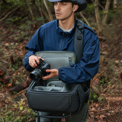 TIGERNU T-B91020 Professional Camera Backpack with Side Cache & Customizable Partitions