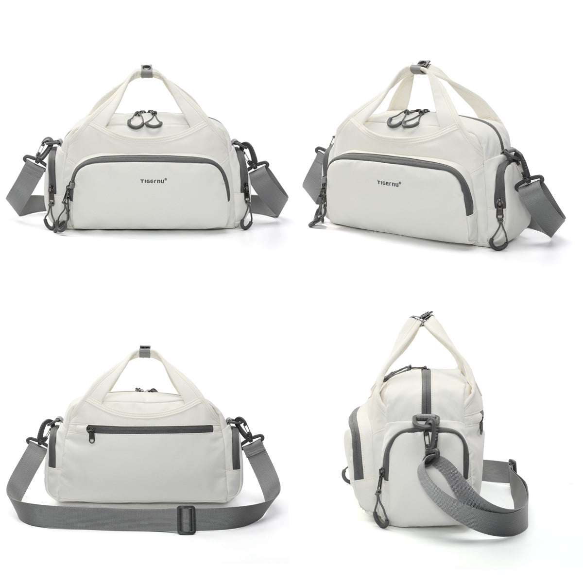 TIGERNU T-S81195 Sac à main polyvalent 8 L à compartiments multiples avec bretelles ergonomiques