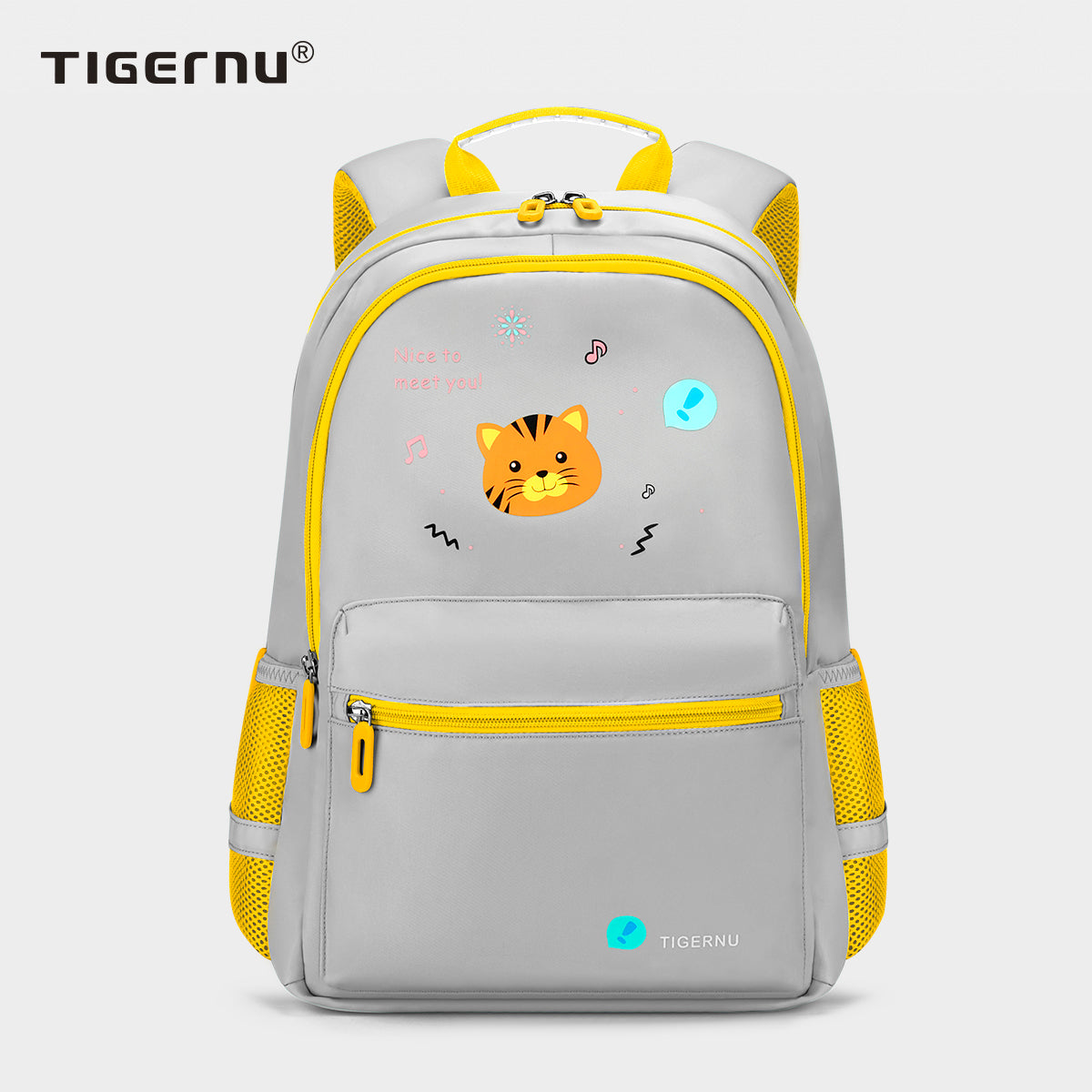 Tigernu girls' and boys' school backpacks, children's spacious waterproof reflective design backpacks, lovely children's backpacks