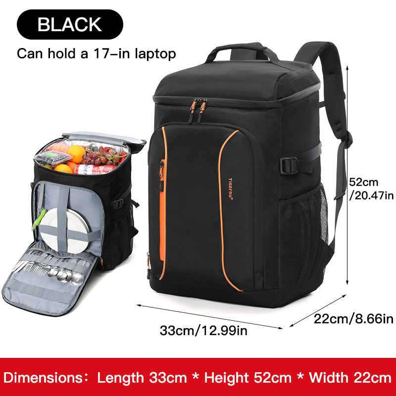 High Quality Custom Logo Portable Cooler Bags Multifunctional Heat Cold Preservation Picnic Bag Outdoor Camping Backpack