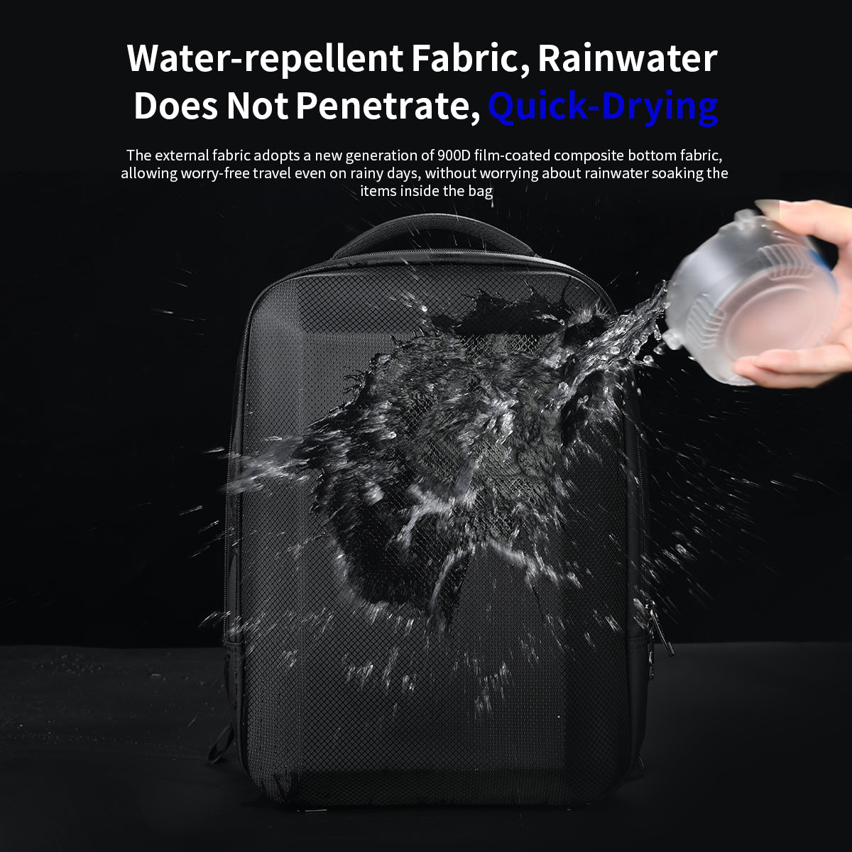 Tigernu Business Style Expandable Slim Notebook Backpack - Thumbnail 5