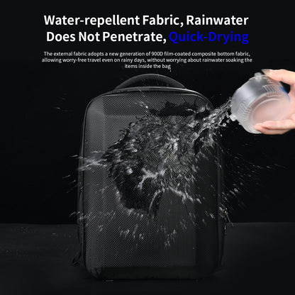 Sac à dos pour homme, style professionnel, 15,6 pouces, extensible, fin, pour ordinateur portable, tendance, antivol, pour jeunes 