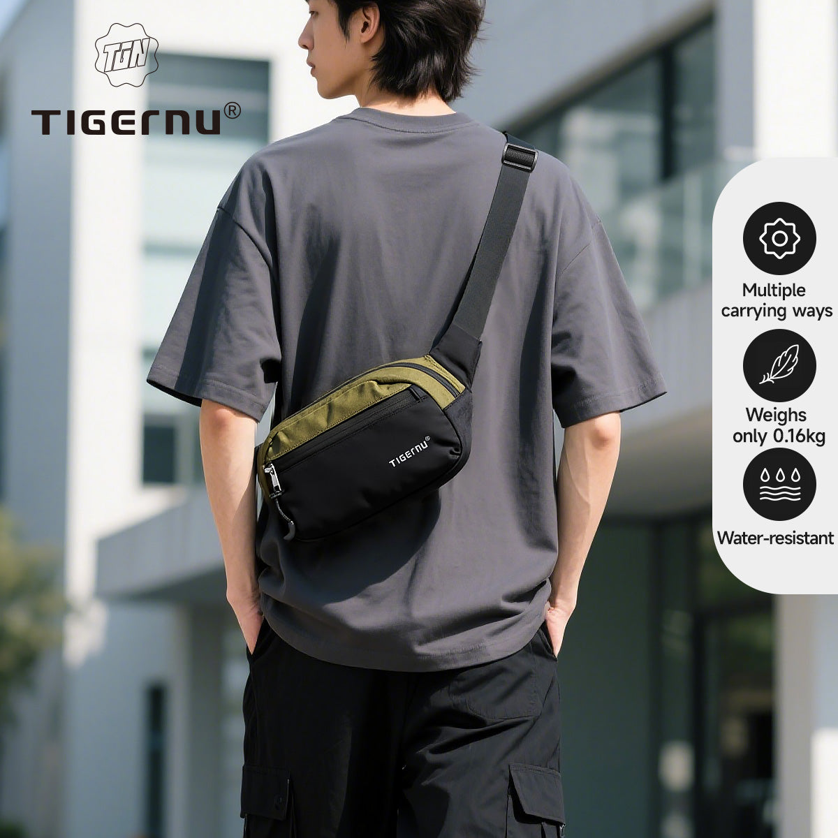 TIGERNU T-S81166 Versatile Waist Bag - Thumbnail 4