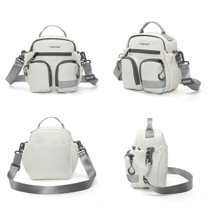 TIGERNU T-S81193 Sac de loisirs à bandoulière multi-compartiments avec bandoulière réglable