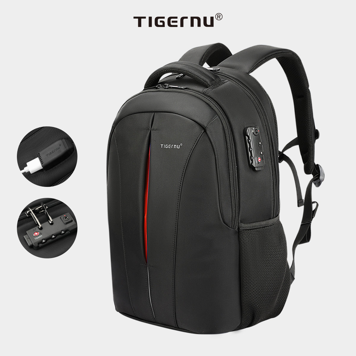 TIGERNU T-B3105 TSA Lock Business Travel Backpack