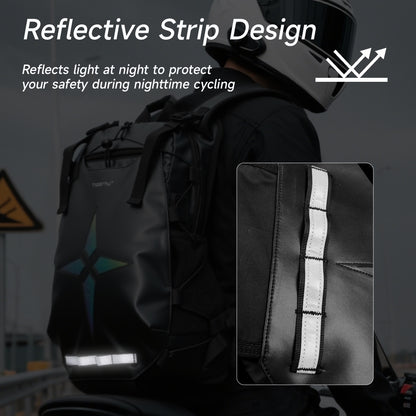 TIGERNU T-B9888 Waterproof Cycling Backpack 8L Full-Face Helmet Compatible