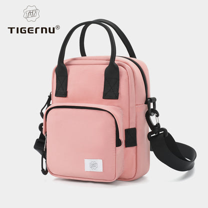 Tigernu T-S8668 waterproof leisure cell phone mobile bag daypack nylon casual sling bag for women girl