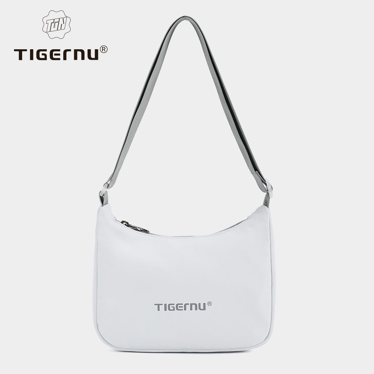 TIGERNU T-S81188 Sac à bandoulière compact 2 L compatible tablette multi-compartiments