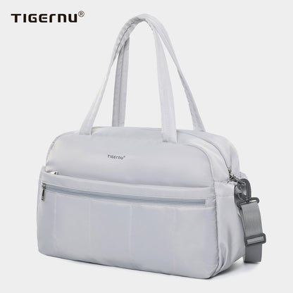 TIGERNU T-N1062 Multi-Compartment Travel Tote Bag with Shoulder Strap