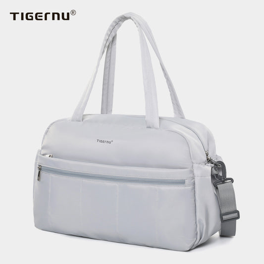 TIGERNU T-N1062 Multi-Compartment Travel Tote Bag with Shoulder Strap